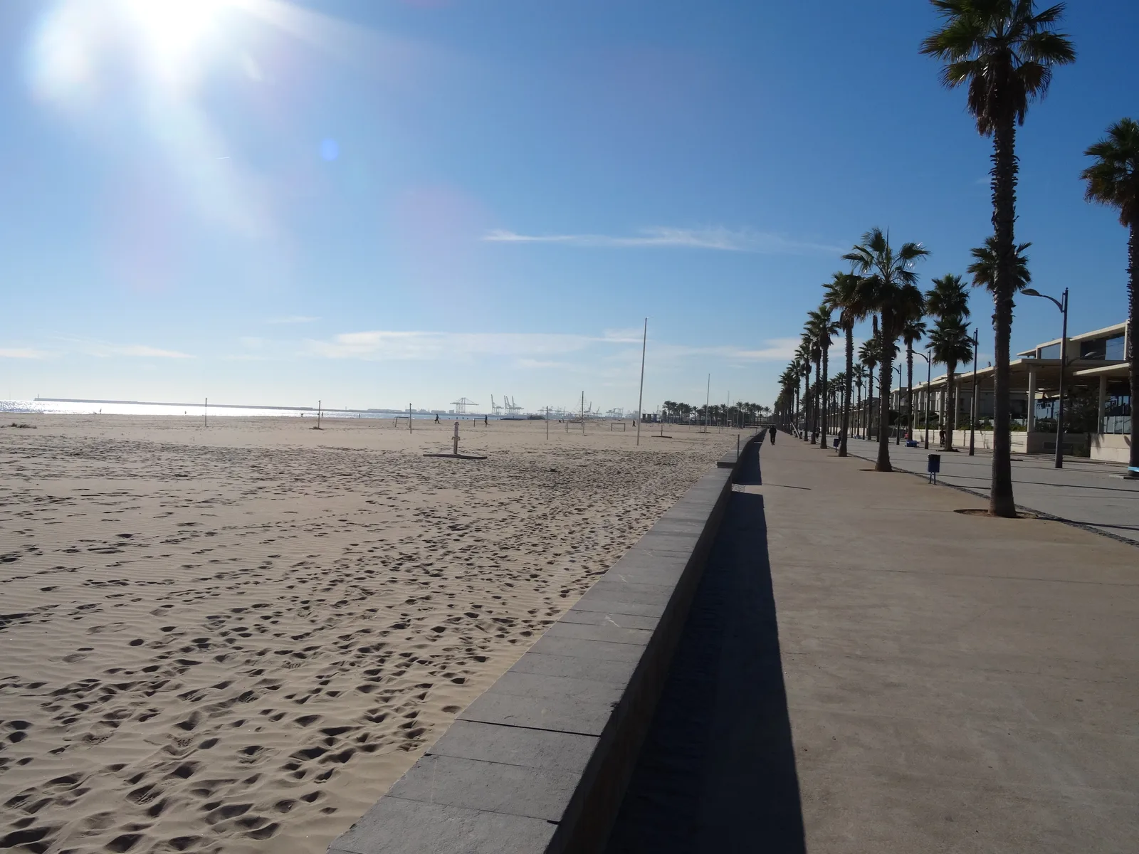 Paseo marítimo de la playa de la Patacona (Alboraya)