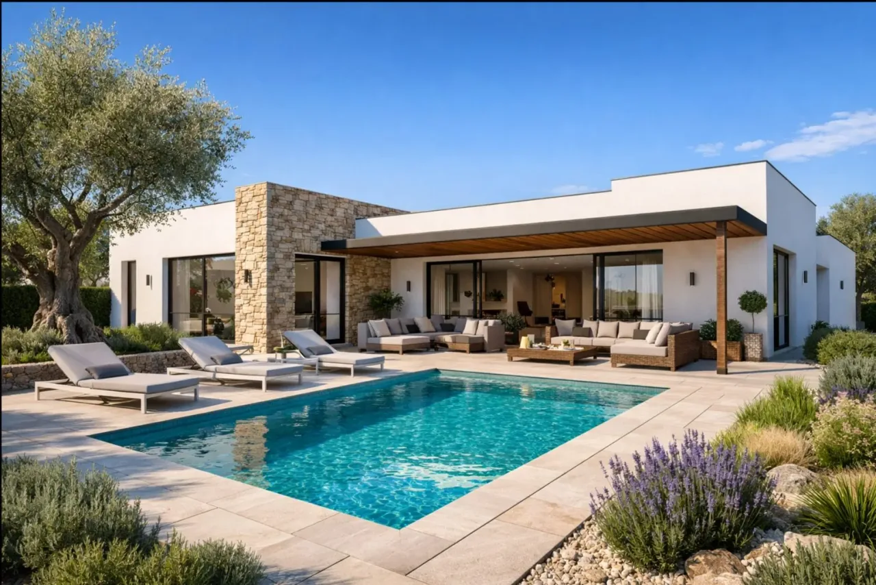 Villa con piscina y jardín en L'Eliana, Valencia — vivienda unifamiliar de Materia Estates